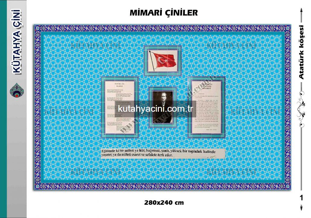 Çinili Atatürk Köşesi-1
